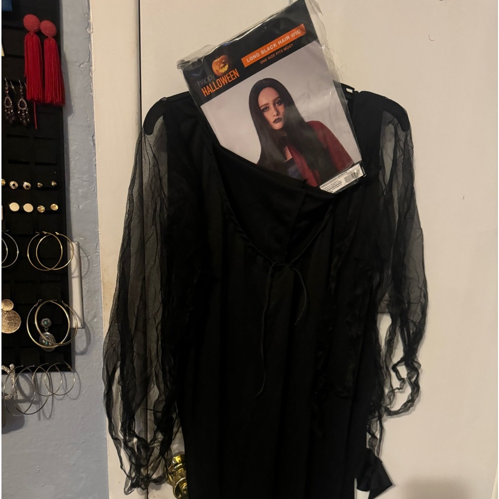 New Morticia Adams costume.